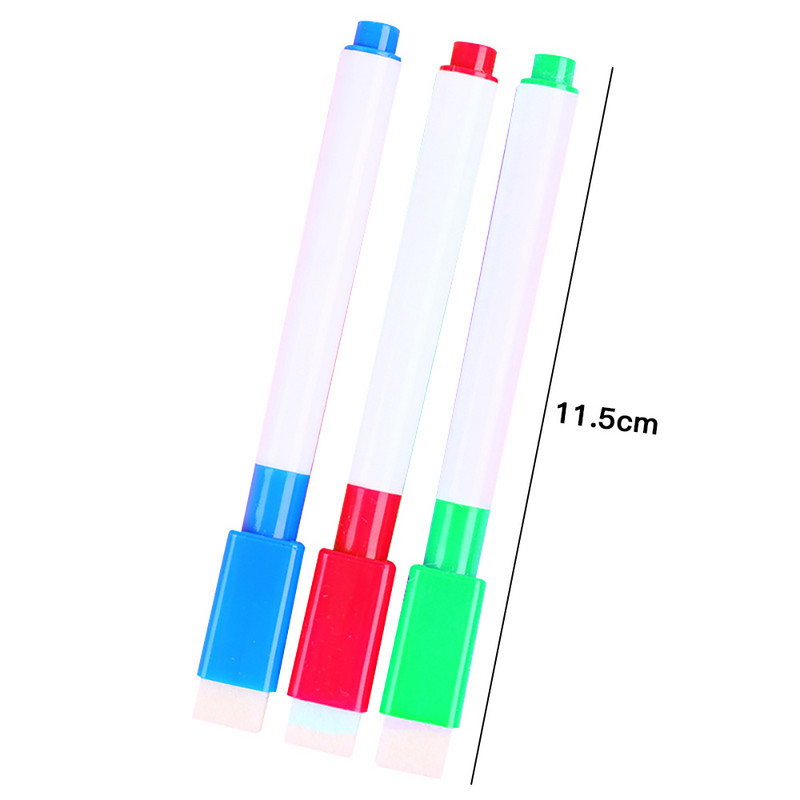 5db/készlet Törölhető tábla jelölőtoll Színes fehér tábla toll Graffiti színes toll Irodai iskolai művészeti jelölő irodaszerek