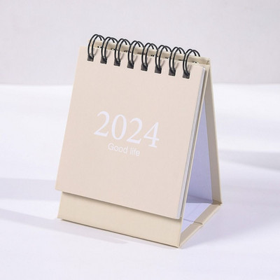 2024-es mini asztali naptár asztali álló naptár a napi ütemterv megtervezéséhez