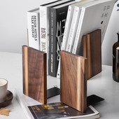 Βαρέως τύπου Ξύλινο Βιβλιοθήκη με Μεταλλική Βάση Περιοδικό Βιβλιοθήκη Βιβλιοθήκη Δώρο Βιβλιοθήκη Γραφείο Διακοσμητικά για Φοιτητές Dropshipping