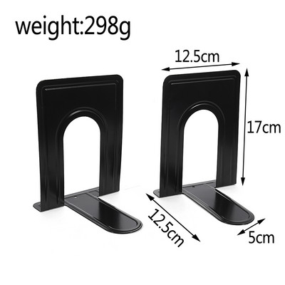 2db Exquisite fém könyvtartók Nagy teherbírású könyvtartók könyvespolcokhoz Otthoni irodai könyvtartók férfiaknak Női dekoratív könyvespolcok