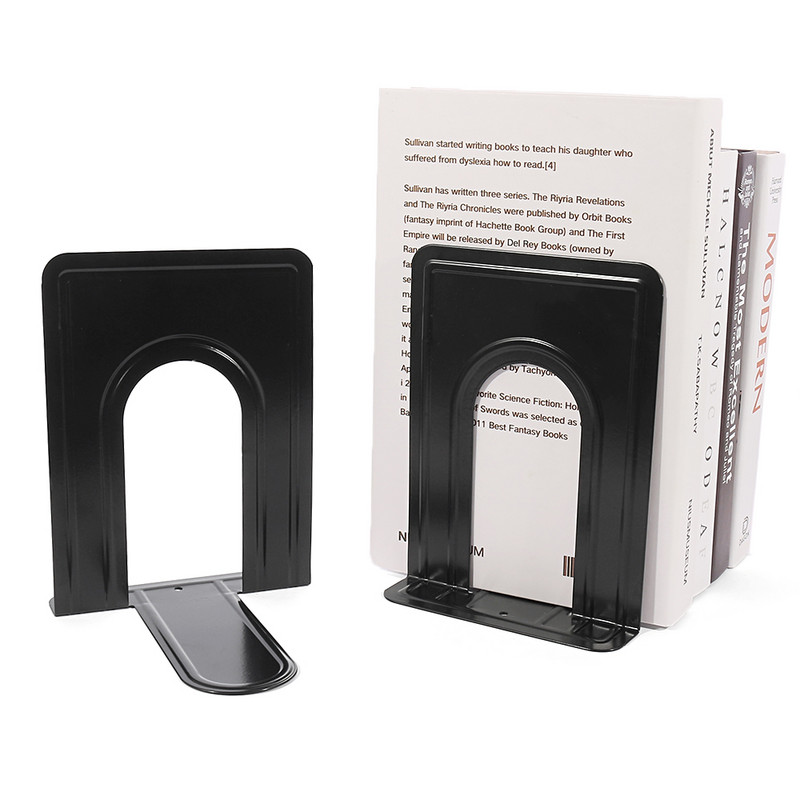 2db Exquisite fém könyvtartók Nagy teherbírású könyvtartók könyvespolcokhoz Otthoni irodai könyvtartók férfiaknak Női dekoratív könyvespolcok