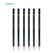 SUNWOOD 12 пакета HB шестоъгълни моливи за скициране за ученици 5725