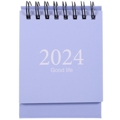 Minikalender lauapealne väike kalender väike ingliskeelne kalender ornament Dekoratiivne lauakalender 3D päevakava