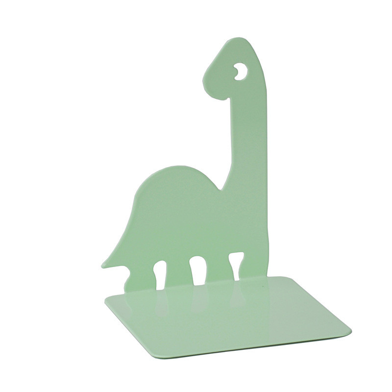 Βάση Βιβλίων Δεινόσαυρος Μεταλλικό Υλικό Γραφείου Σιδερένιο Ράφι Αποθήκευσης Κινούμενα σχέδια Κλιπ σπουδαστικού βιβλίου δύο τεμαχίων