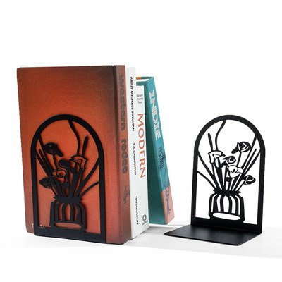 Βιβλιοθήκη Μεταλλικά βάζα Επιτραπέζια ράφι Απολήξεις βιβλίων για τους λάτρεις των βιβλίων Γραφείο σπιτιού Γραφείο Βιβλιοθήκης Βιβλιοθήκη Βιβλιοθήκη Γραφείου Προμήθειες σιδήρου