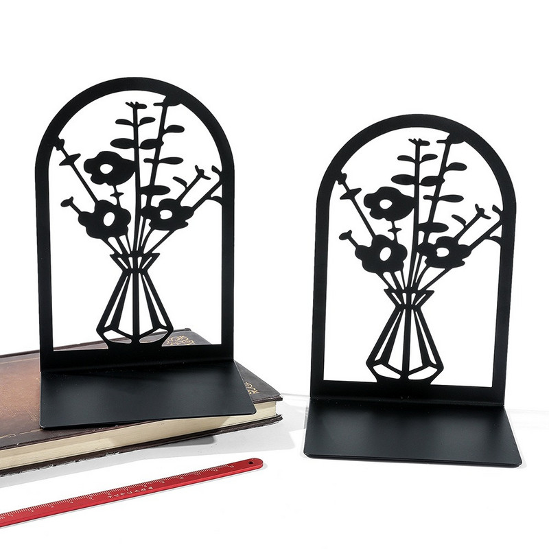 Βιβλιοθήκη Μεταλλικά βάζα Επιτραπέζια ράφι Απολήξεις βιβλίων για τους λάτρεις των βιβλίων Γραφείο σπιτιού Γραφείο Βιβλιοθήκης Βιβλιοθήκη Βιβλιοθήκη Γραφείου Προμήθειες σιδήρου