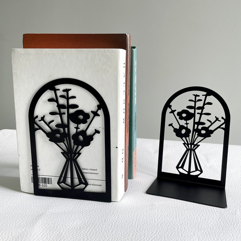 Βιβλιοθήκη Μεταλλικά βάζα Επιτραπέζια ράφι Απολήξεις βιβλίων για τους λάτρεις των βιβλίων Γραφείο σπιτιού Γραφείο Βιβλιοθήκης Βιβλιοθήκη Βιβλιοθήκη Γραφείου Προμήθειες σιδήρου