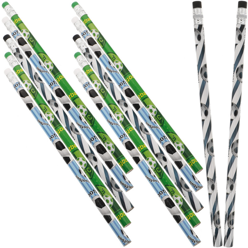 12 db futball ceruza gyerekeknek ajándék írószer kis ceruza sport témájú írás