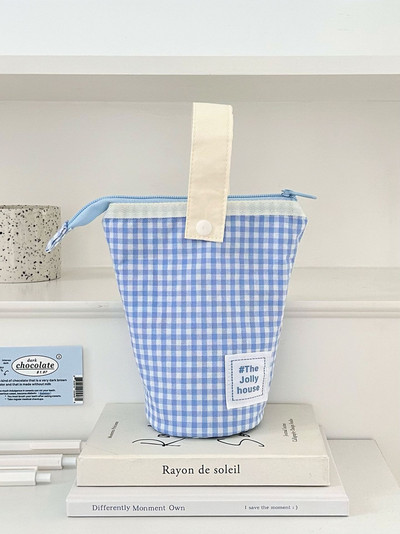 MINKYS Kawaii nagy kapacitású tolltartó tolltartó táska Aranyos tolltartó ceruzalyukasztó Vissza az iskolába Gyerekeknek ajándék írószer kellékek