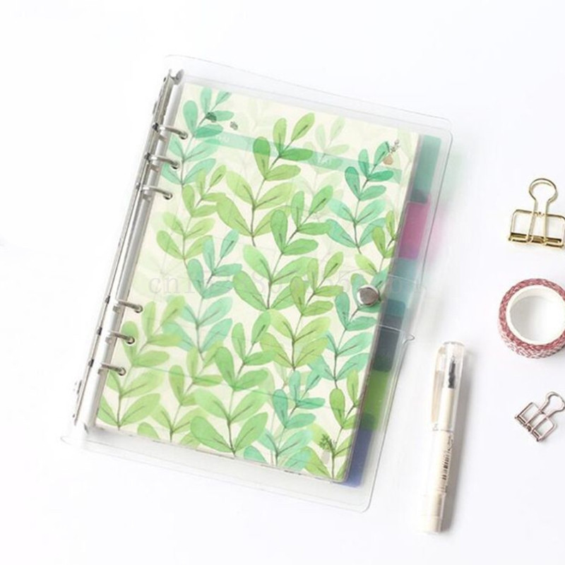 A5 A6 A7 Catoon skaidraus skirstytuvo rodyklės puslapiai Klasifikuotas rūšiuotojas 6 skylių segtuvui