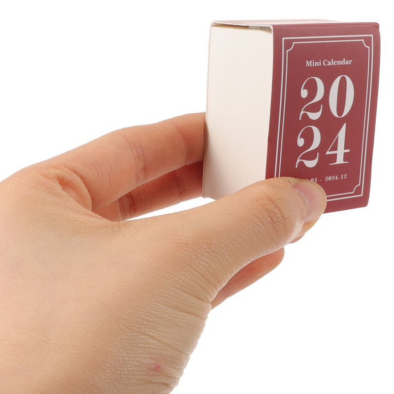 Mini Desk Calendar Καθημερινό Επιτραπέζιο Tearable Clear Printing Πρόγραμμα Προγραμματισμός Delicate