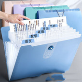 A4-es papír 5/12 rácsok mappa Kézi fájl mappa Szervszervező Tárolótartó Irodai dokumentumtároló eszközök