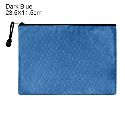 A4 A5 B6 irattáska Oxford szövet vízálló cipzáras táska Írószer táska irattartó mappák információs táska irodai kellékek