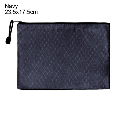 A4 A5 B6 irattáska Oxford szövet vízálló cipzáras táska Írószer táska irattartó mappák információs táska irodai kellékek