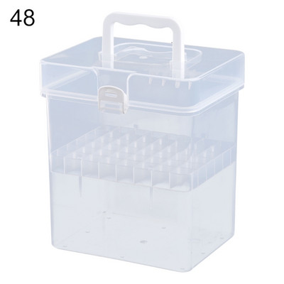 Διαφανές μαρκαδόροι Κουτί αποθήκευσης Δοχείο Τέχνης Δίσκος χειροτεχνίας Οργάνωση γραφείου γραφείου Οικιακό Σχολείο Φοιτητές Σπουδές