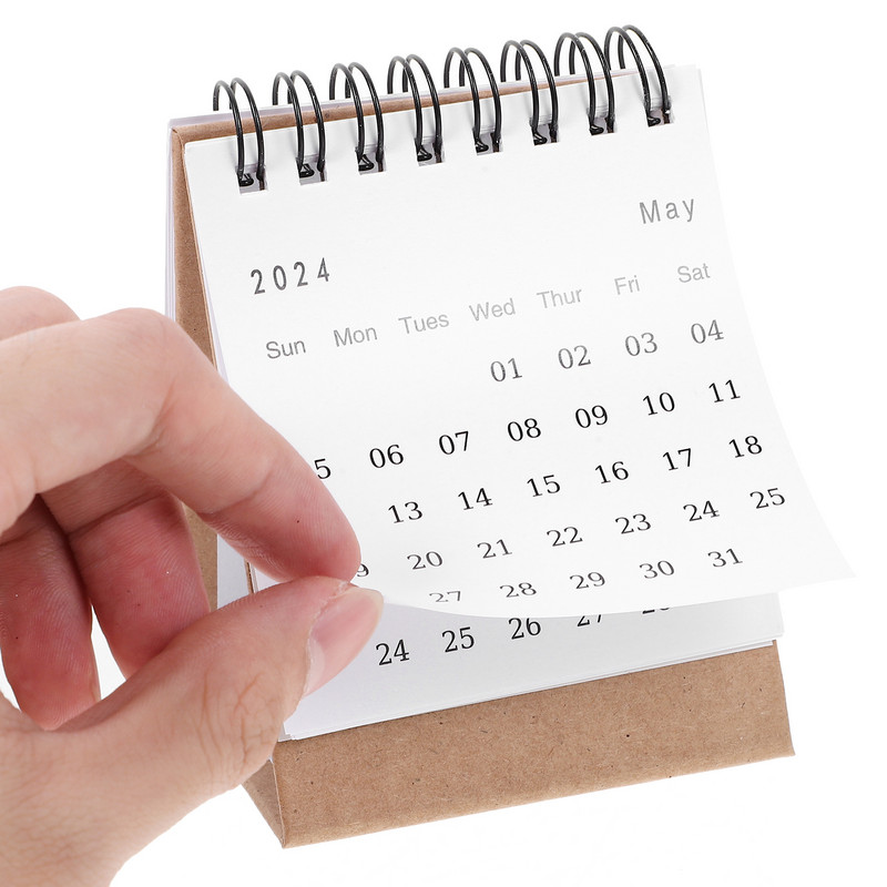 Kalendar Ukrasni stolni kalendar Mali mali stolni kalendar Stolni kalendar Stojeći stolni kalendar 2023-2024 za kućni stolni stol