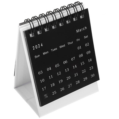 2024 Small Desk Calendar Έτος The Dragon Desktop Calendar Stand Up Ημερολόγιο Μηνιαίο Desk Pad Αγγλικό Ημερολόγιο