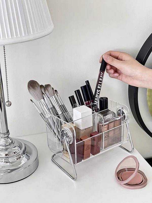 MINKYS Kawaii forró tolltartó sminktároló doboz asztali rendszerező iskolai irodaszerek