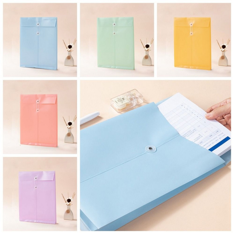 Document Organizer A4 PP File Folder Μεγάλοι φάκελοι Αρχείο Φάκελος A4 File Organizer Paper Organizer Αδιάβροχη τσάντα αποθήκευσης