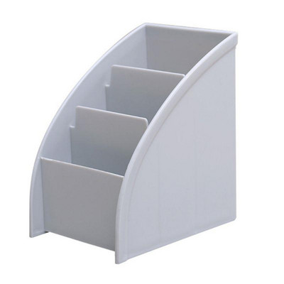 Műanyag TV távirányító tároló tartó Mobiltelefon tartó állvány Mosható otthoni irodai tárolódobozok asztali tároló tok