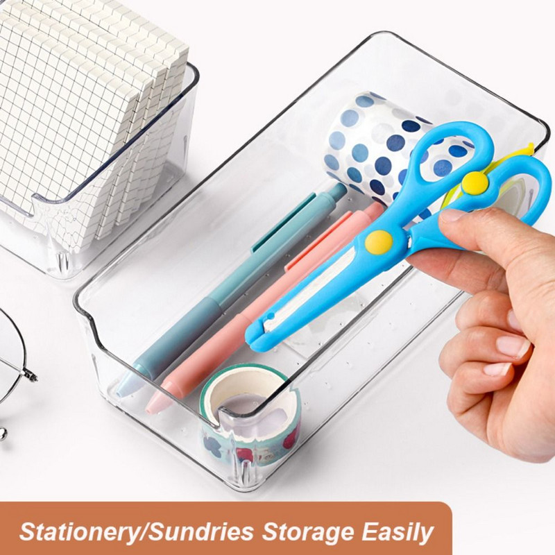 Αδιάβροχη Students Θήκη Αποθήκευσης Συρτάρι Δοχείο γραφικής ύλης Ξεχωριστός Αποθηκευτικός Κουτί Αποθήκευσης Θήκη σημειώσεων Organizer επιφάνειας εργασίας