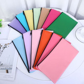 Чанта за банкови депозити с цип Офис продукти PU кожена торбичка за пари и монети Полезна чанта Банкови пликове с цип