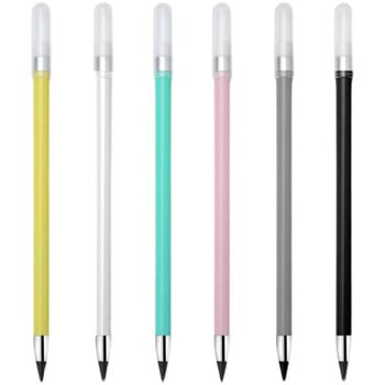 Infinity Pencil Set Erasable Unlimited Pencils Eternal Writing HB No Sharpening Kawaii Stationery Cute School Supplies