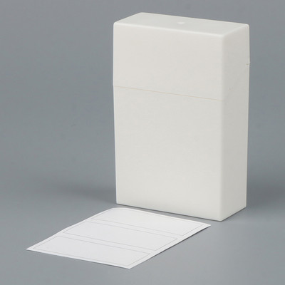 1Pc preklopna kutija za pohranu široke primjene Kutija za pohranu Kompaktna kutija za pohranu ladica s preklopnim poklopcem