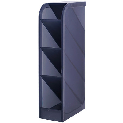 Настолен матиран държач за моливи Многофункционална 4 решетка Поставка за моливи Аксесоари за дома Инструменти Калъф за съхранение Офис Органайзер за бюро