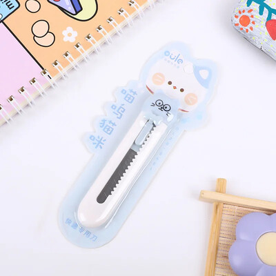 1 PC Mini Lovely Utility Knife Kawai Piggy Rabbit Cutter Box Lovely Stationery Πτυσσόμενο μαχαίρι Χαριτωμένο χαρτοκόπτη Μαθητικές προμήθειες