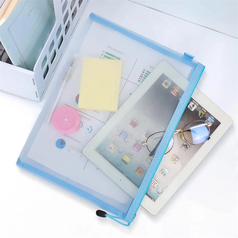 Φερμουάρ Nylon Mesh Θήκη με φερμουάρ Διχτυωτές τσάντες καλλυντικών Τσάντες μακιγιάζ Μολυβοθήκη Τσάντες ταξιδιού για καλλυντικά σχολικά είδη γραφείου