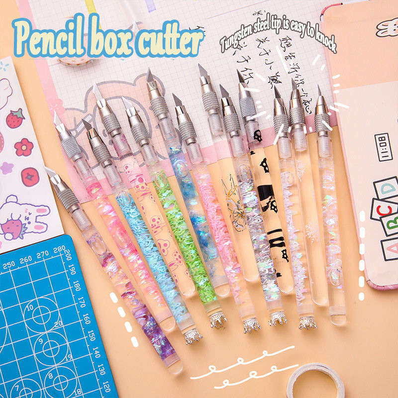 Ukrasna kamena olovka Nož Ekspresno raspakiranje Artefakt Studentski dnevnik Nož Živi pijesak Umjetnički nož Graver