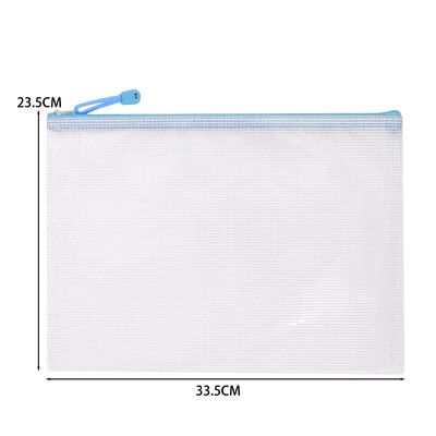 Мрежести чанти с цип A4 Чанти с цип Водоустойчиви чанти за писма Чанти за съхранение на файлове за училище Пъзел Настолни игри Офис консумативи