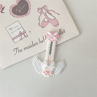 Μαχαίρι Cat Paw Utility Knife DIY Bowknot Style Compact Open Box Cutter Ελαφρύ, εξαιρετικό ανοιχτήρι φακέλων