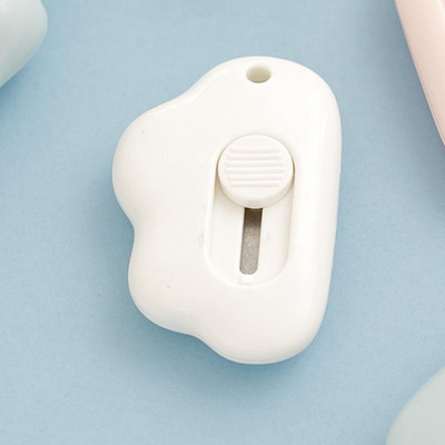 Cute Rabbit Cloud Color Mini Portable Utility Knife Paper Cutter Χαρτί κοπής Razor Blade Χαρτικά Γραφείου Προμήθειες κοπής
