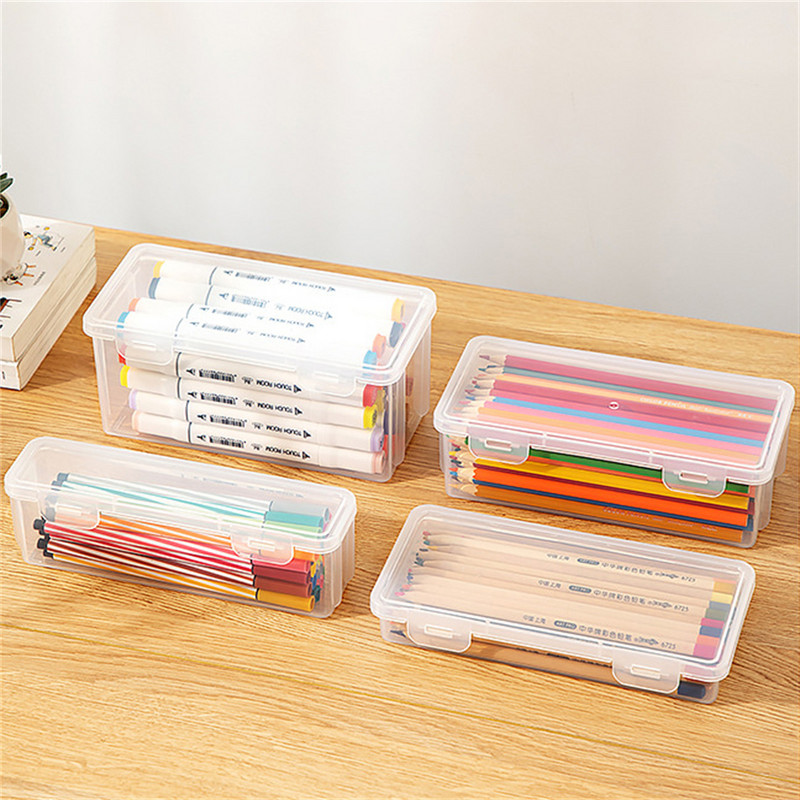 Átlátszó doboz Rajzceruzák Vázlatdoboz Vázlatkészítő készlet Pro Art Sketch Kellékek Faszén Gyúrt radír hosszabbító tolltartó