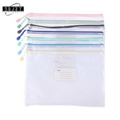 Πλαστική τσάντα με φερμουάρ 1 τεμ. Α4 Τσάντα με φερμουάρ Διχτυωτό φινίρισμα Τσάντα με διχτυωτό φερμουάρ για σχολικό γραφείο Οικογενειακή τσάντα αποθήκευσης ταξιδιού