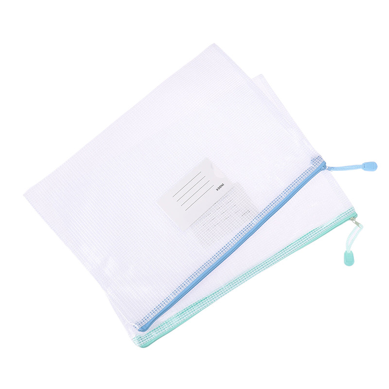 Πλαστική τσάντα με φερμουάρ 1 τεμ. Α4 Τσάντα με φερμουάρ Διχτυωτό φινίρισμα Τσάντα με διχτυωτό φερμουάρ για σχολικό γραφείο Οικογενειακή τσάντα αποθήκευσης ταξιδιού