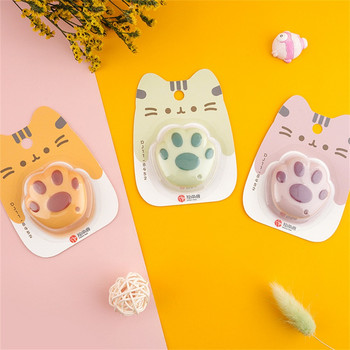 1 PC Cute Cartoon Cat Claw Πτυσσόμενο χαρτοκόπτη Μαχαίρια Χαρτικά για Σχολικό Γραφείο Μαχαίρι φακέλου ανοιχτήρι κουτιού σπιτιού