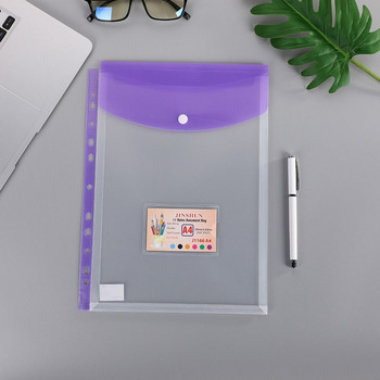 1 Pc Binder Cash Envelopes Binder Cash Envelopes Binder Διάτρητες τσέπες Loose Leaf Files Envelope Bags Organizer εγγράφων