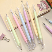 2db Kétfejű használati kés gél toll Vágó matricák Scrapbooking Vágás Kézzel Számláló Szerszám Iskolai barkácsolás kézműves kellékek