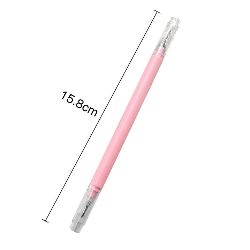 2db Kétfejű használati kés gél toll Vágó matricák Scrapbooking Vágás Kézzel Számláló Szerszám Iskolai barkácsolás kézműves kellékek