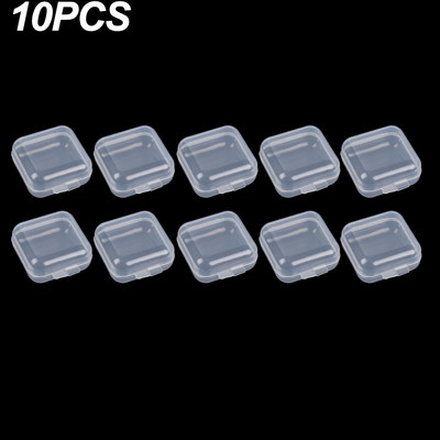 Φορητά διαφανή μίνι πλαστικά δοχεία Διαφανές κουτί αποθήκευσης αντικειμένων Χειροτεχνία Φαρμακευτικό βύσμα σκόνης ωτοασπίδα κοσμηματοθήκη συσκευασίας