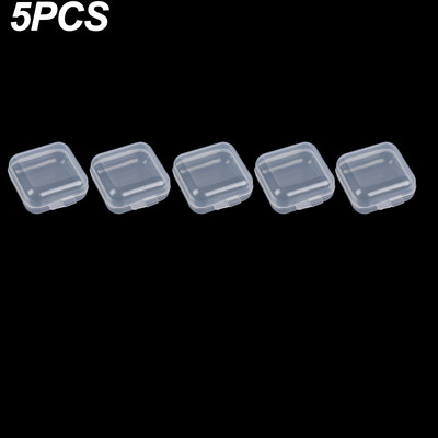 Φορητά διαφανή μίνι πλαστικά δοχεία Διαφανές κουτί αποθήκευσης αντικειμένων Χειροτεχνία Φαρμακευτικό βύσμα σκόνης ωτοασπίδα κοσμηματοθήκη συσκευασίας