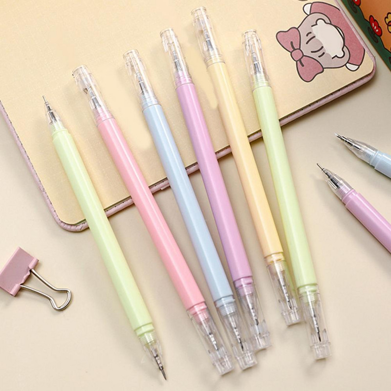 2Pcs/Set Craft Cutter Čvrsta glatka traka za pakiranje bez rubova Umjetnički rezač papira Školski pribor Rezač Olovka Olovka za rezanje papira