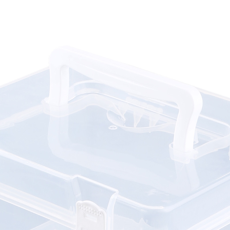 80 υποδοχές μαρκαδόρου Clear Plastic Carrying for Case Handheld Storage B