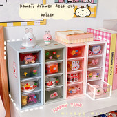 MINKYS New Arrival 4 fiókos asztali rendszerező asztali klipek kis írószerek tárolódoboz Iskolai írószer kiegészítők