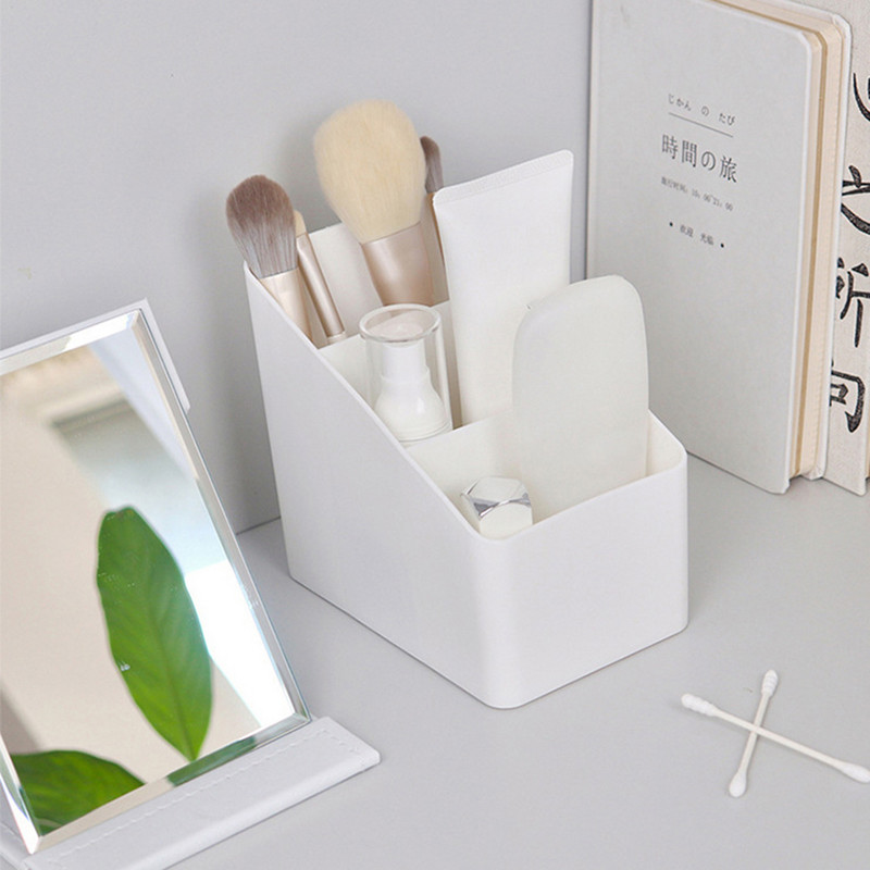 Creative Desktop Storage Box Πλαστική θήκη αποθήκευσης καλλυντικών Οργανωτής γραφείου Ins Φοιτητική θήκη για στυλό Κουτιά οργάνωσης χαρτικών