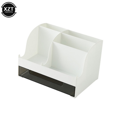 Stolni organizator u 4 boje, veliki kapacitet, stolni dodaci, držač za olovke s ladicom, kutija za pohranu olovki, školski uredski materijal Novo