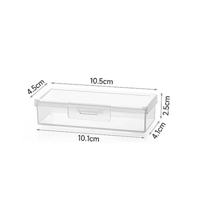 Hordozható utazási orvosság doboz pamut tampon tartó tok Detal Floss ékszer rendszerező tartály porálló ékszer kiegészítő doboz